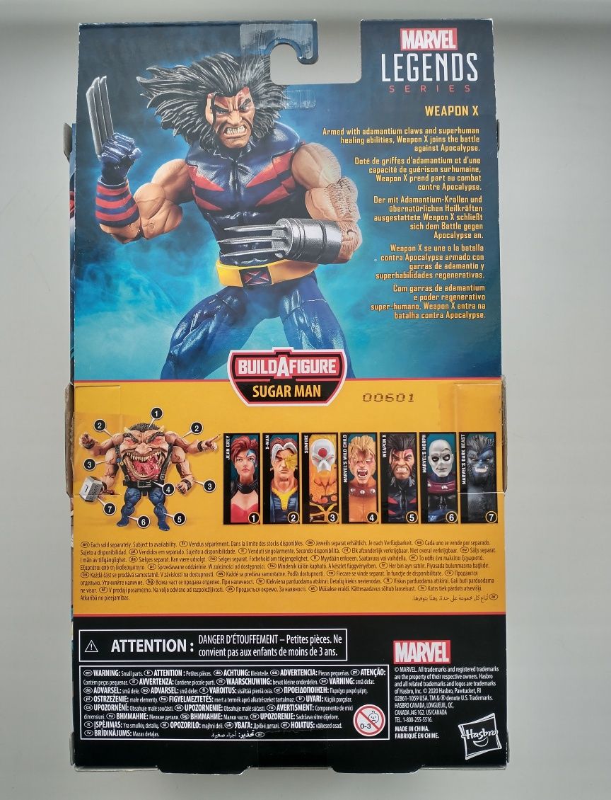 Фигурка Росомаха Оружие Икс Хазбро Wolverine Weapon X Hasbro