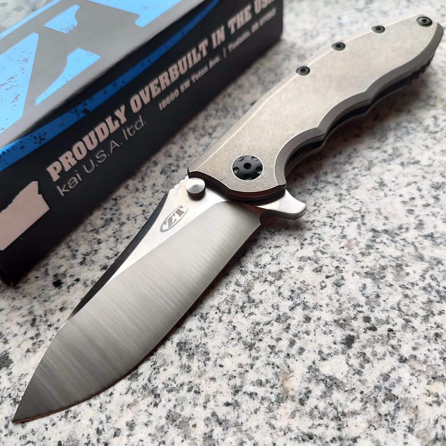 Нож Zero Tolerance 0562Ti Hinderer Slicer