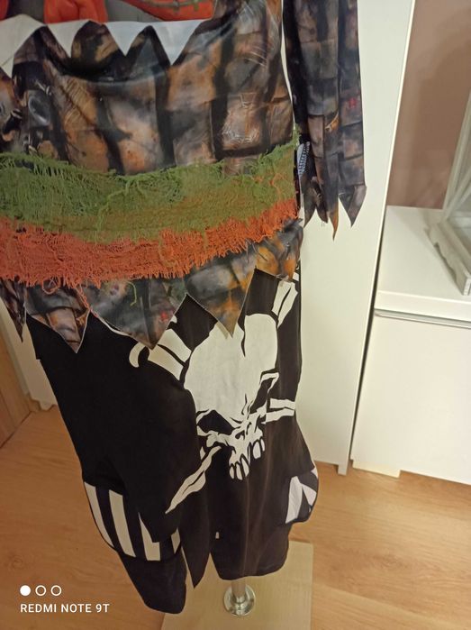 Strój karnawałowy PIRAT PIRATA przebranie halloween 122/128 (26)
