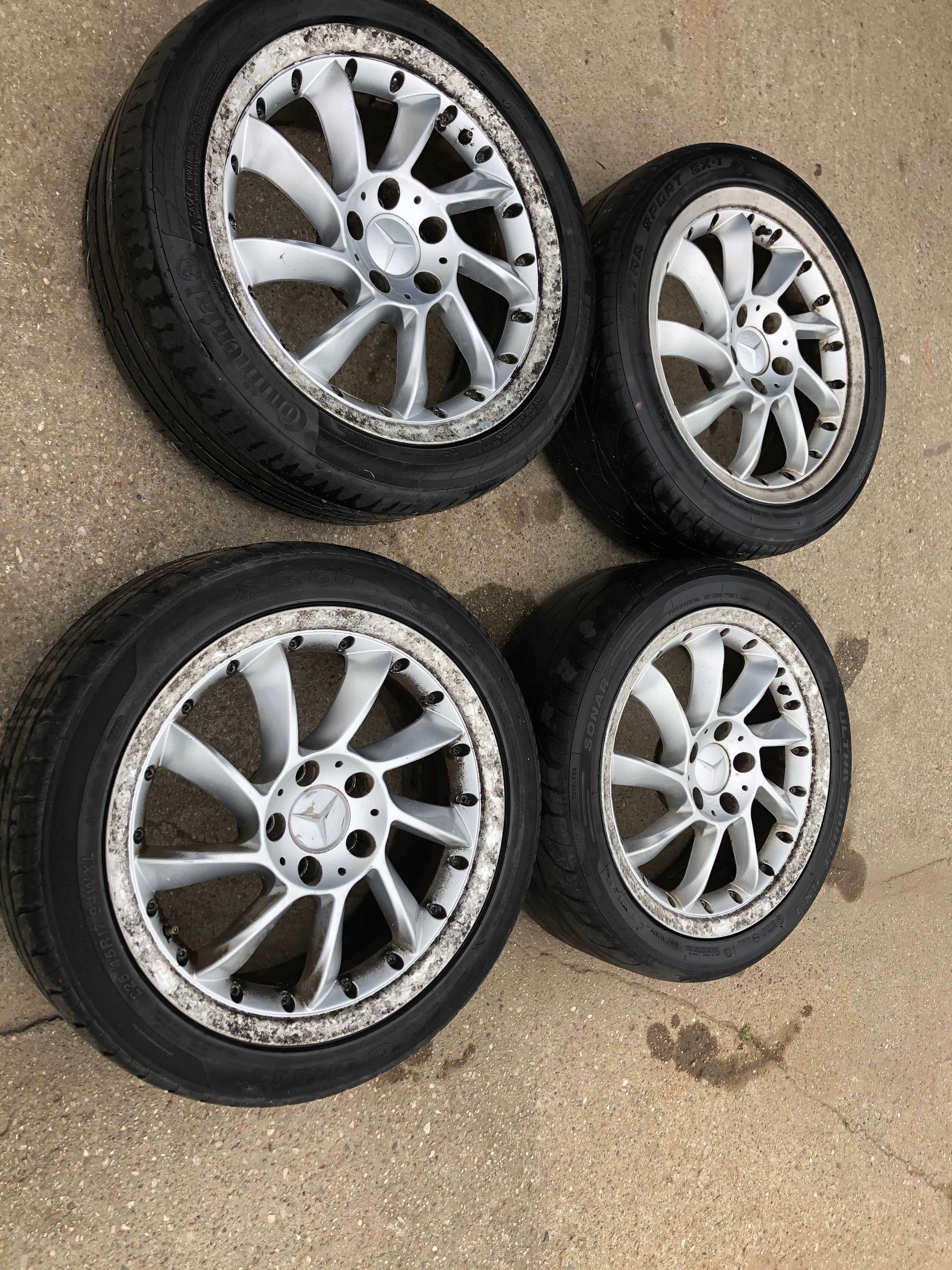 Felgi rs8 lorinser śmigła clk W208 W209 W203 mercedes