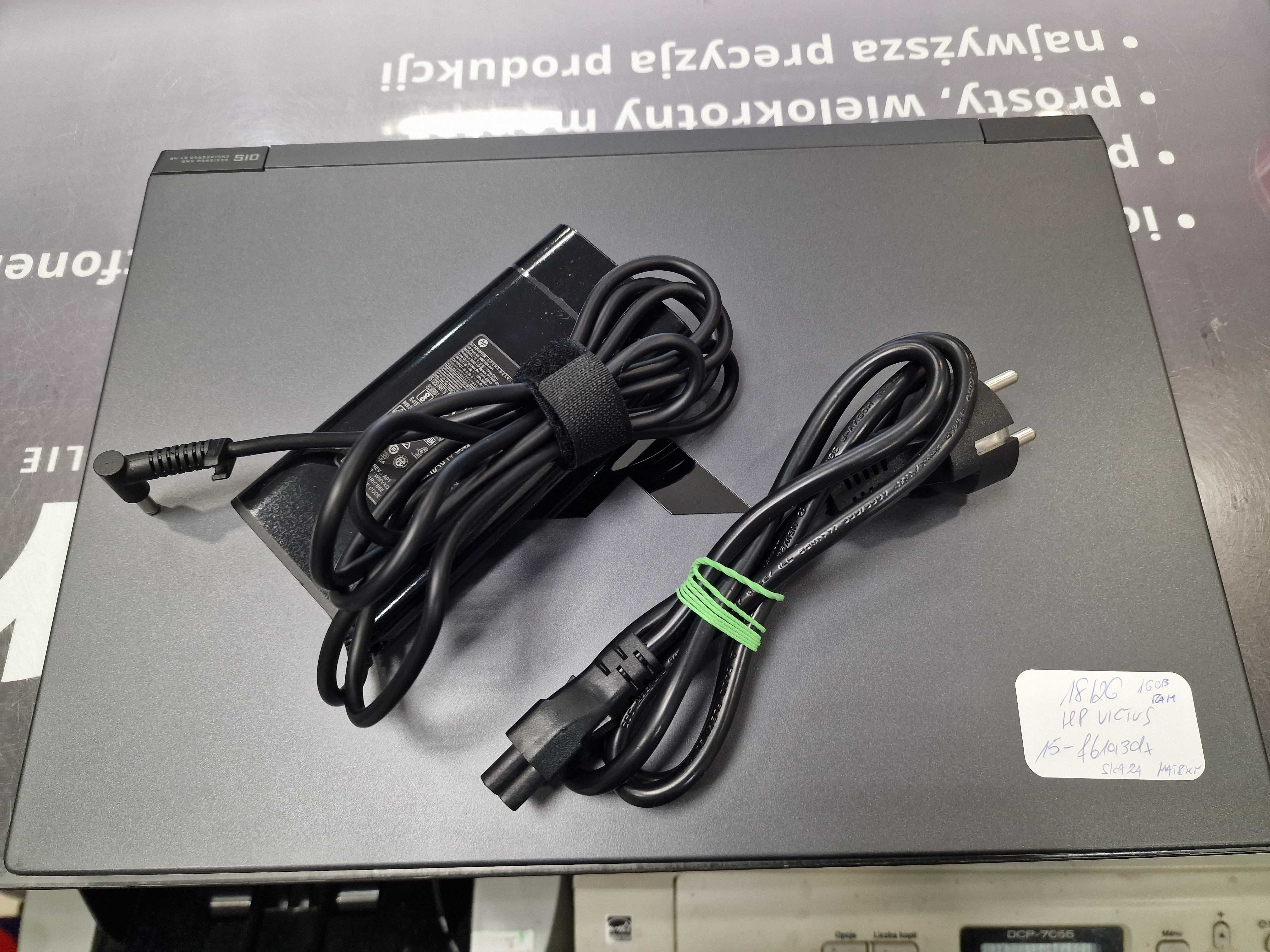 HP VICTUS 15-fb1013dx/ R5 7535HS/ 16GB/ 512GB/ RTX 2050 4GB/ czytaj