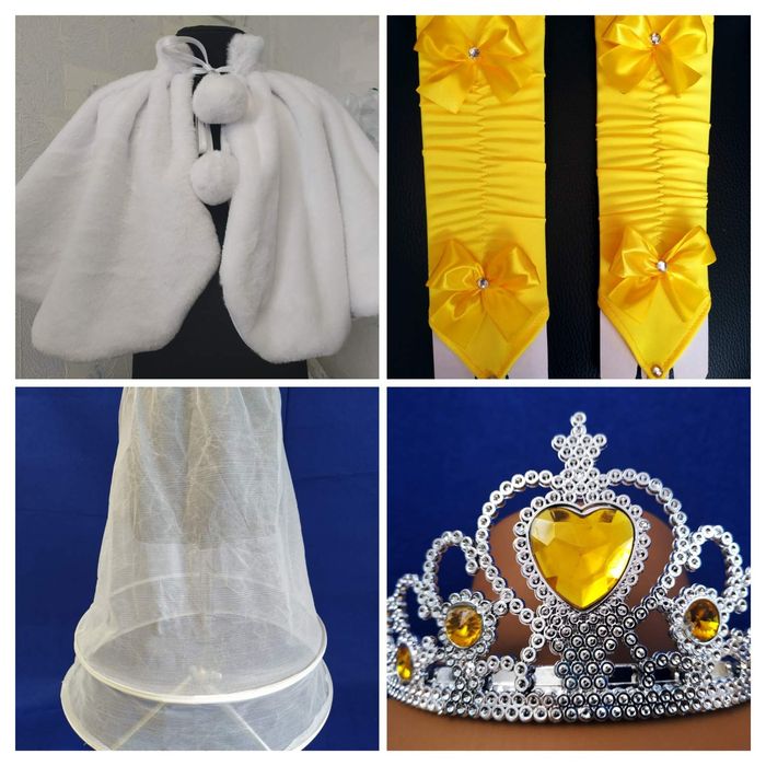 Платье желтое на девочку 4-6 лет. Сукня Сонечко