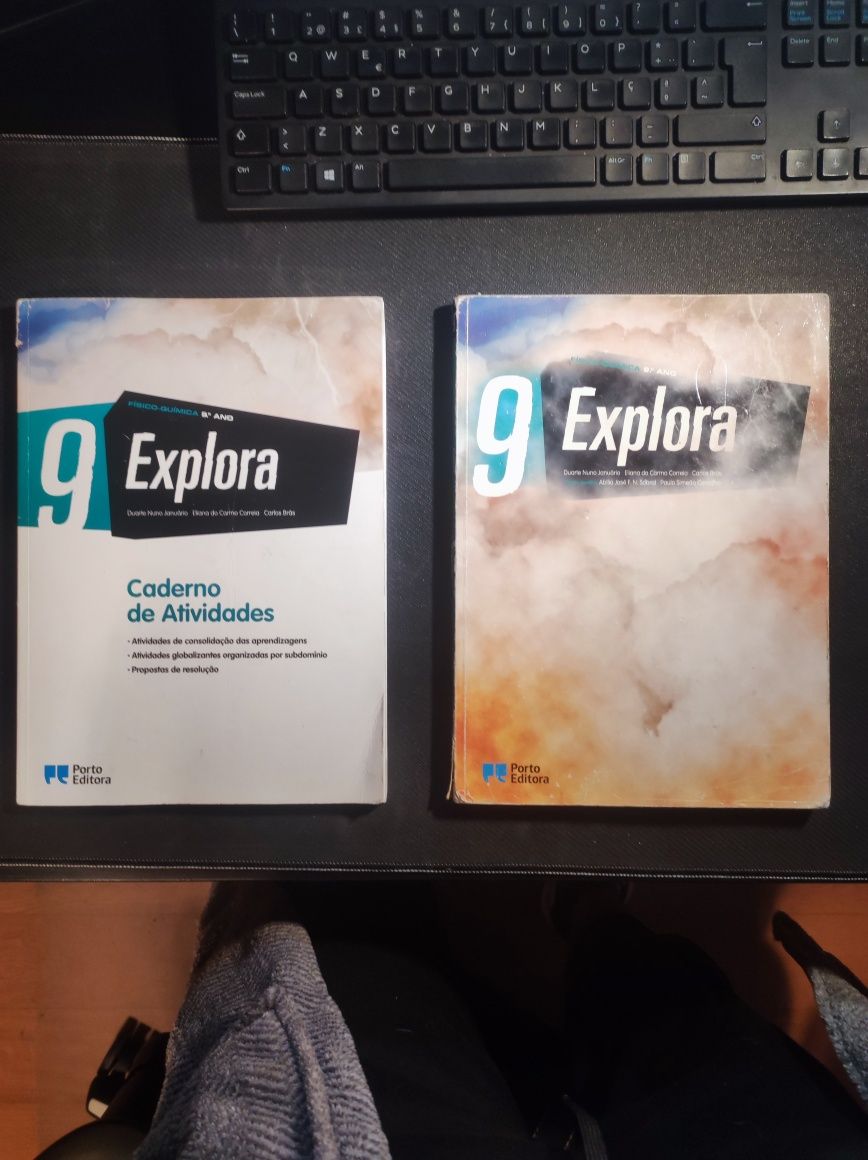 Manual de Físico-Química e Caderno de atividade (9 Explora)