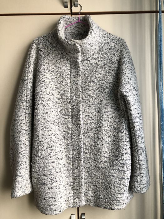 Пальто меланж демісезонне