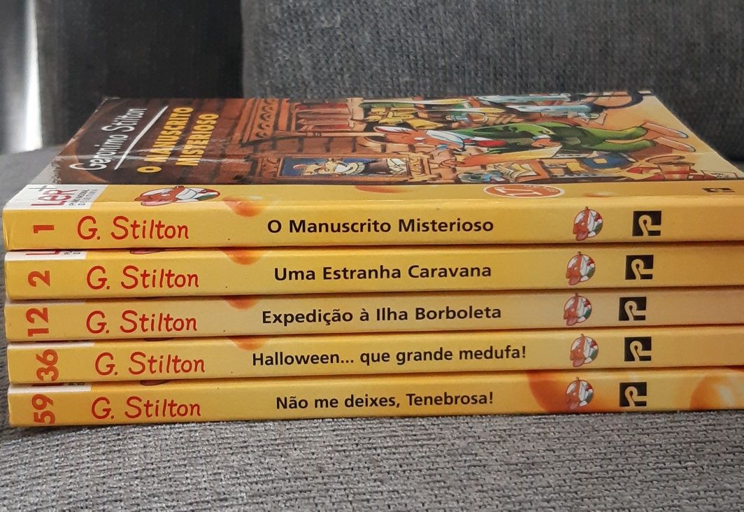 Livros do Geronimo Stilton