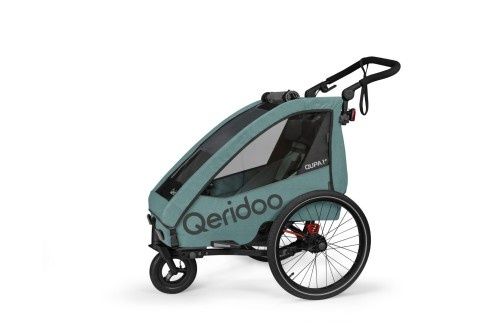 Qerdioo Qupa 1 Plus Mineral Blue 2025 przyczepka rowerowa wózek spacer