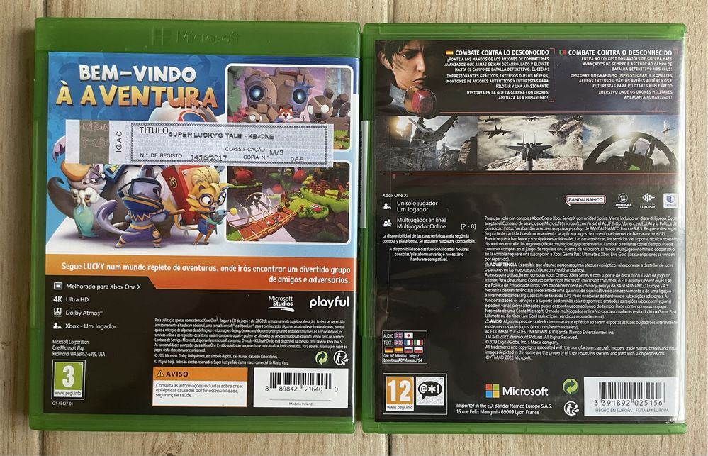 Comando Xbox One (Blue Camo) + Capa Series X +2Jogos + (Extras Oferta)