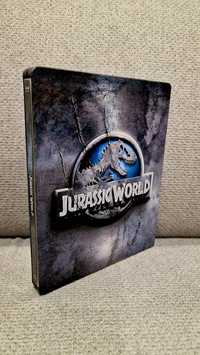 Jurassic World (2d + 3d) na blu-ray (steelbook) PL