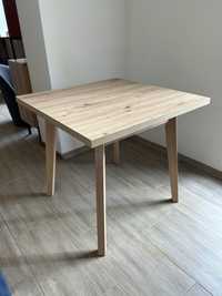 Stół kwadratowy, rozkładany 80x80/110 cm