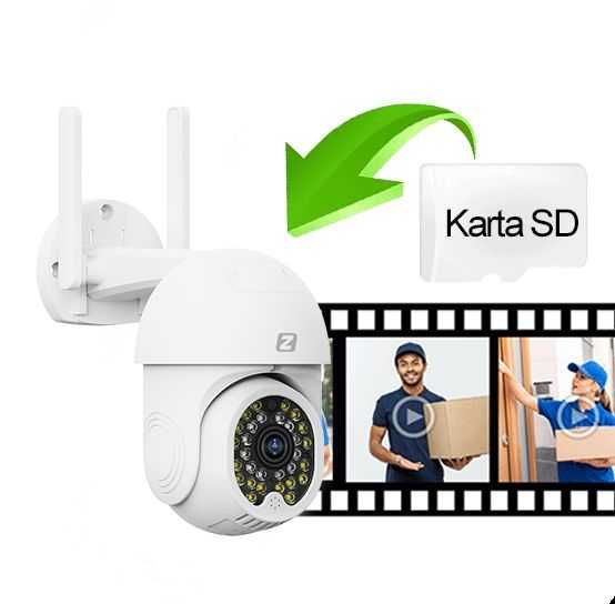 Obrotowa kamera  V3 WiFi PTZ - P2P