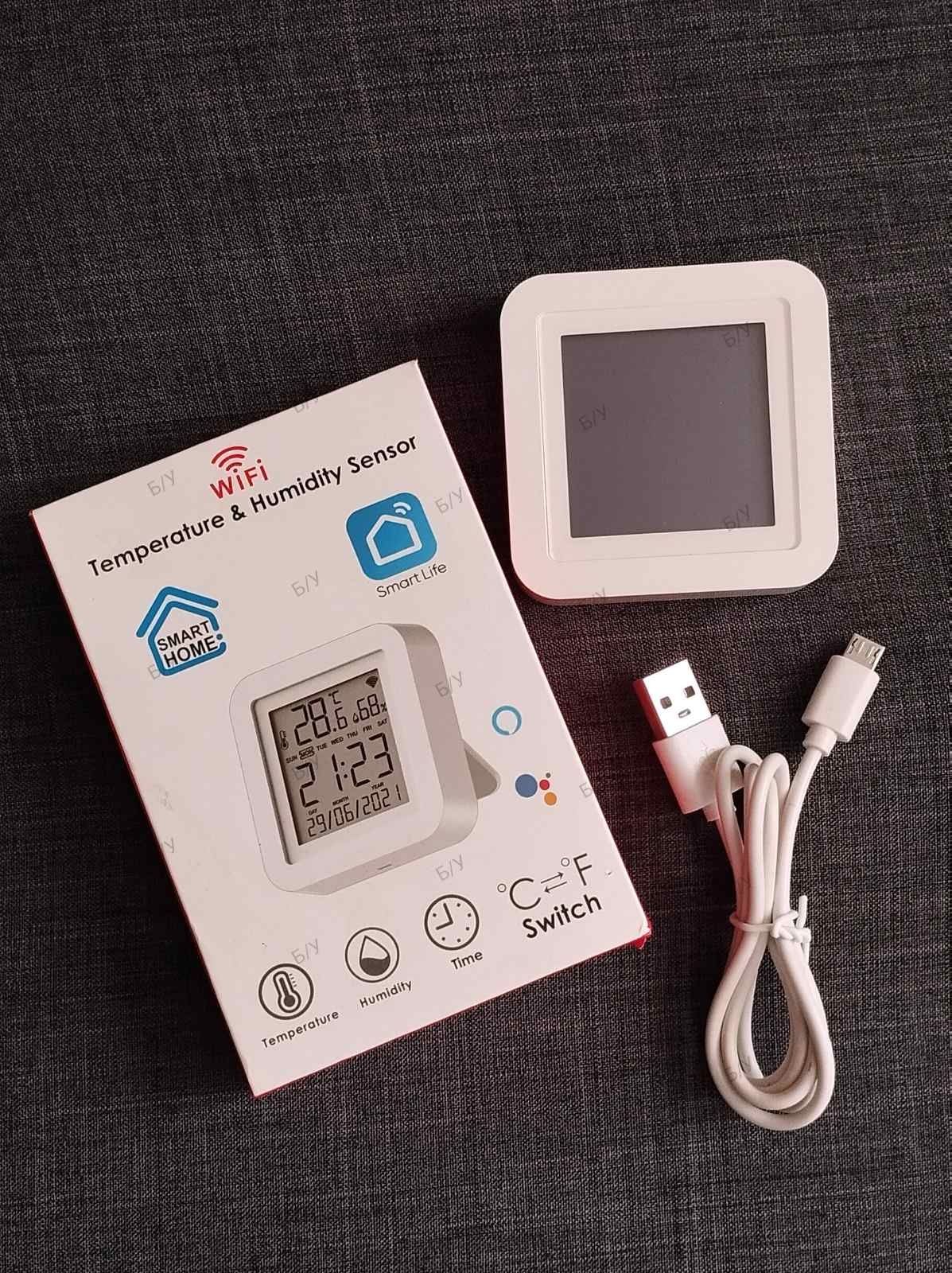 Датчик температуры и влажности Easy Tech/Tuya Smart/USB 5v