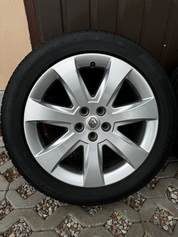 Felgi Koła 5x108 Renault Espace 245/45/18 Velsatis Laguna Megane Tpms