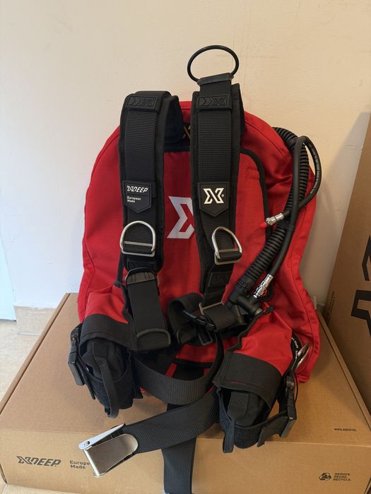 Nowe HIT! skrzydlo Xdeep Zeos - 17l plyta Alu, kieszenieXL