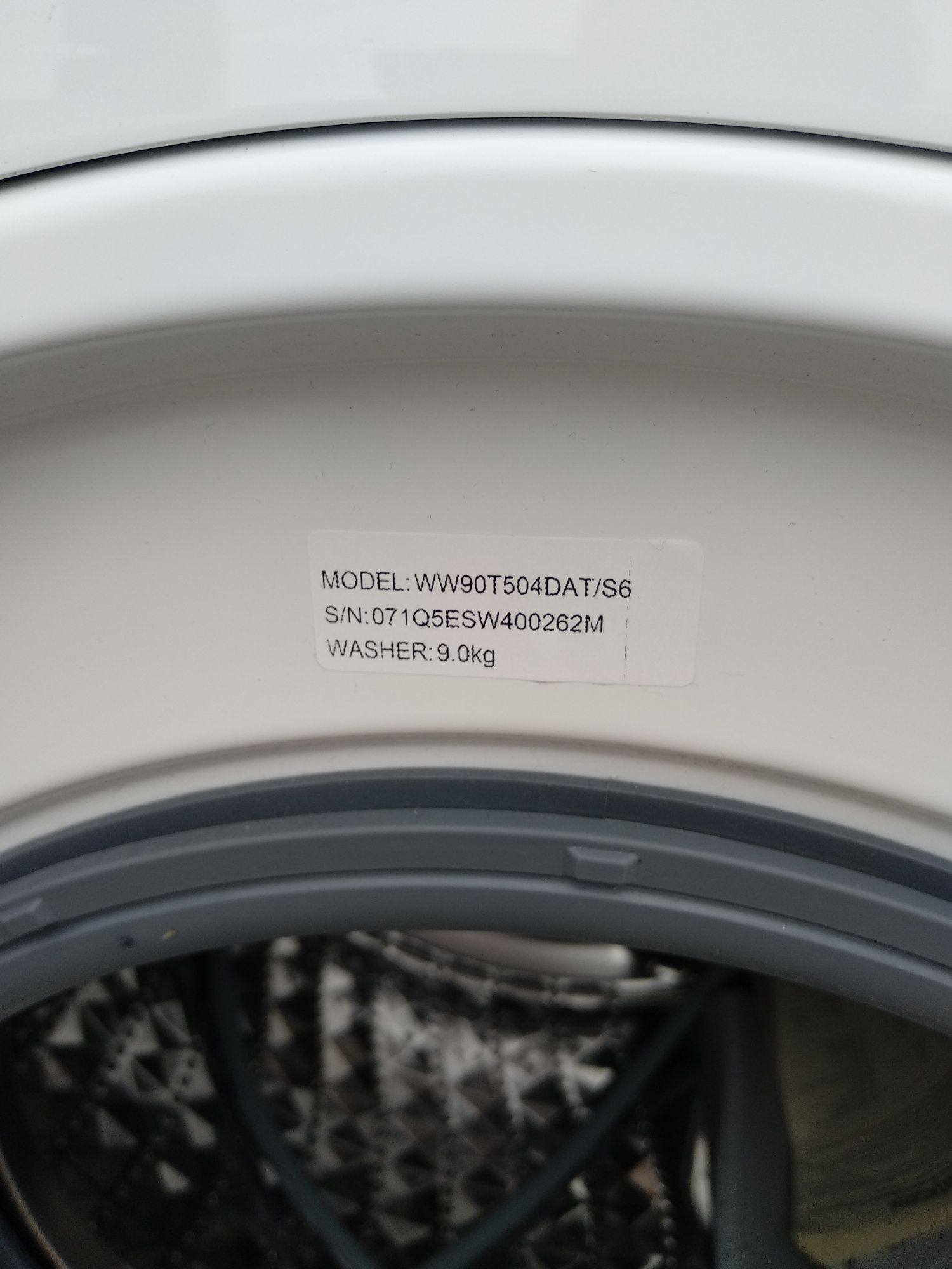 OUTLET Janki ul Wspólna 6 Pralka SAMSUNG WW90T504DAT 9kg