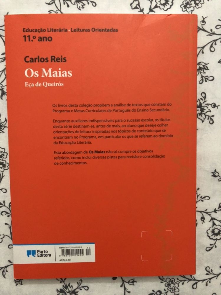 Livro de consolidação Os Maias