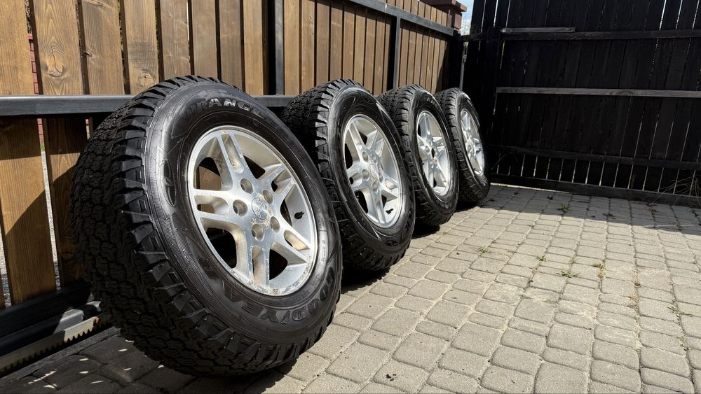 Koła do Jeep Grand Cherokee WJ 225/75/16 Wrangler Goodyear
