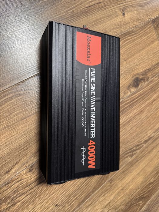 Інвертор Moexsiac переобразователь напруги 12в / 4000w чиста синусоіда