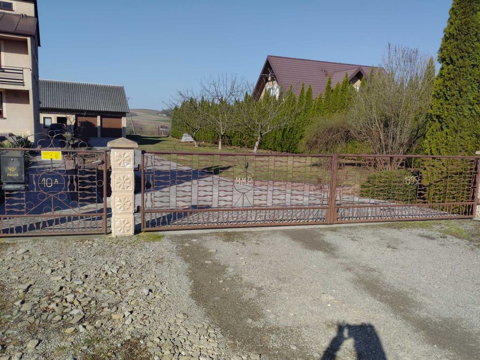 Przęsła ogrodzeniowe brama otwierana furtka spawane