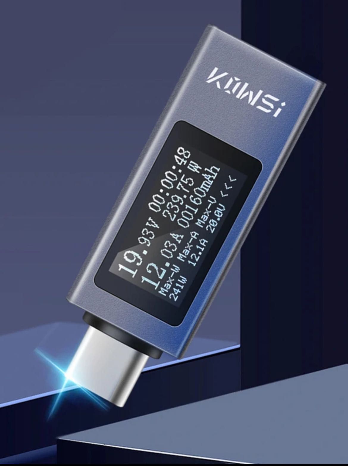 Miernik mocy USB-C tester KWS-2301C