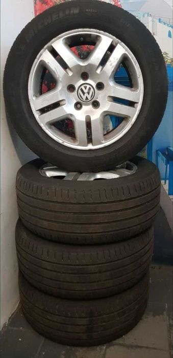 Диски 5 130 с резиной 255 55 18 Michelin
