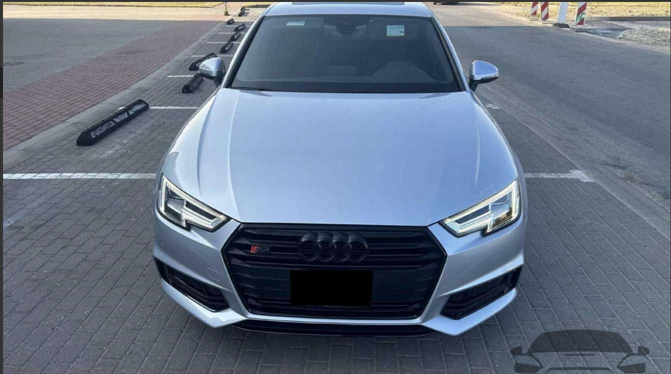 Передній бампер в стилі S4 на Audi A4 B9 2015-2019 року