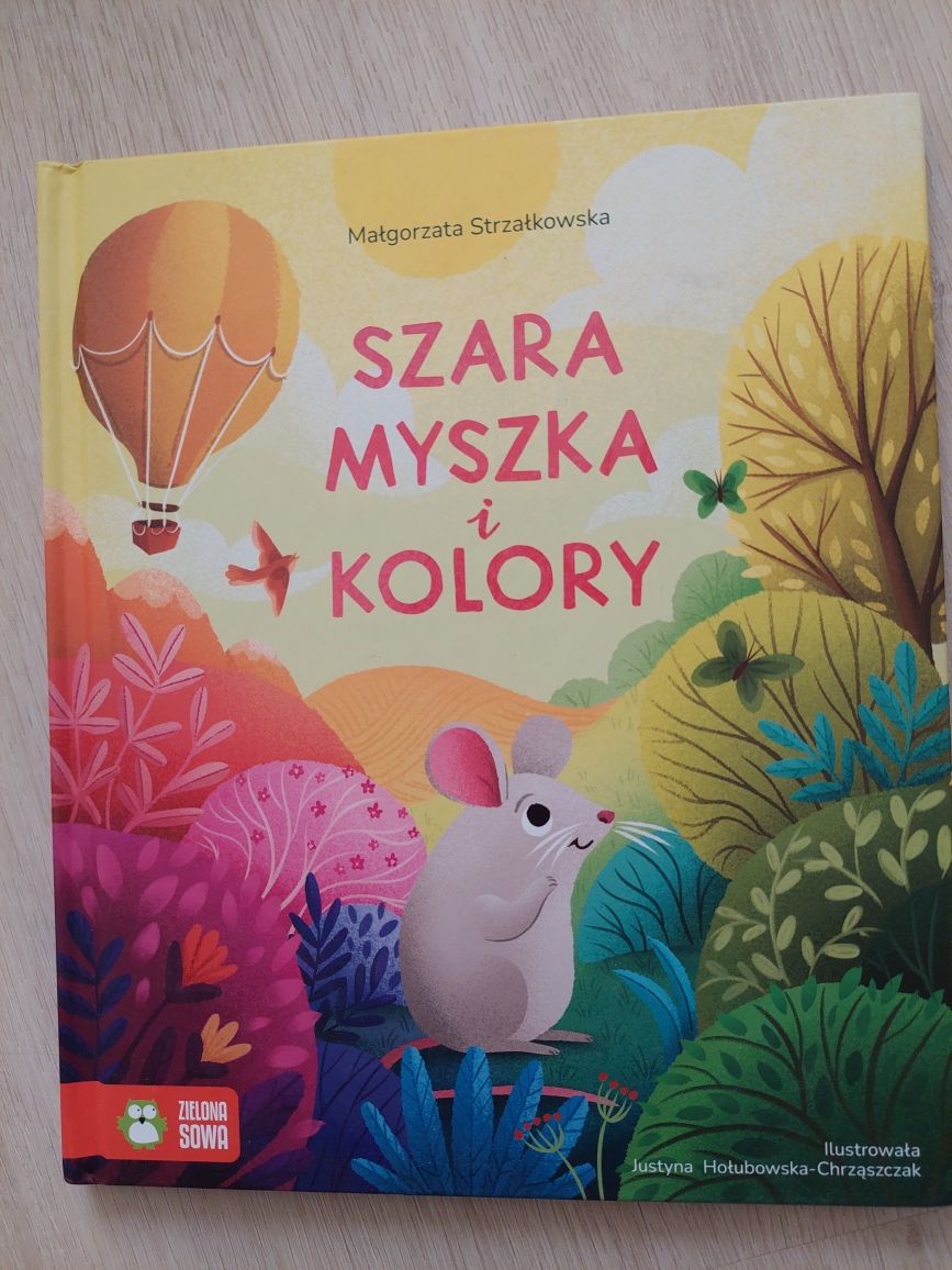 Szara myszka I kolory Małgorzata Strzałkowska nowa