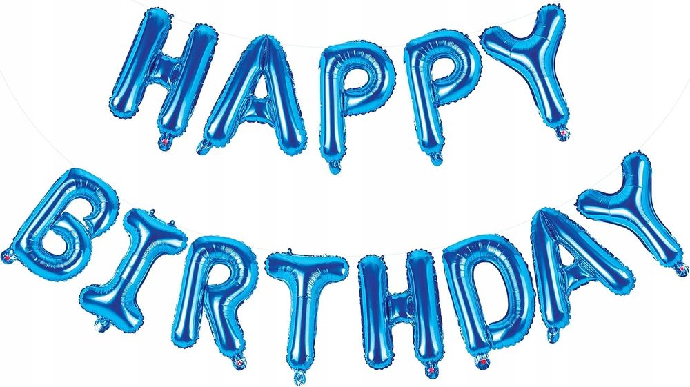 Oro Party Balonowa Dekoracja Girlanda balonowa Happy Birthday 40