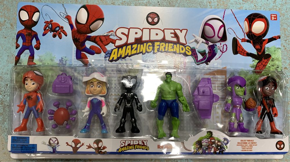 Spidey kit figuras