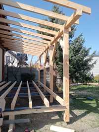 Budowa altany drewniane konstrukcje tars poliwęglan