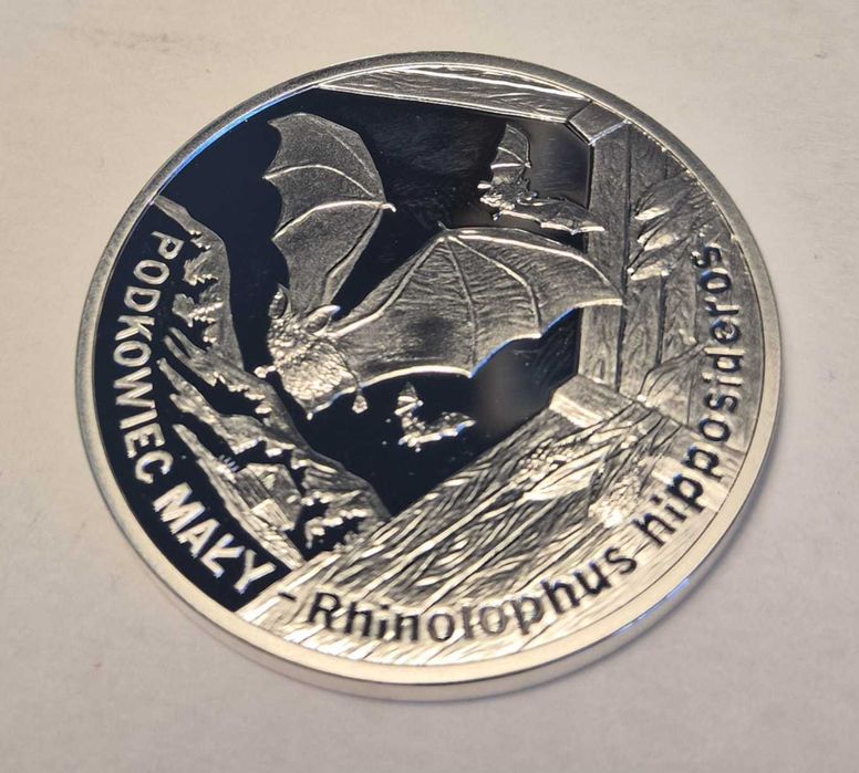 Moneta NBP, 2010, srebro, Podkowiec mały, nominał 20 zł