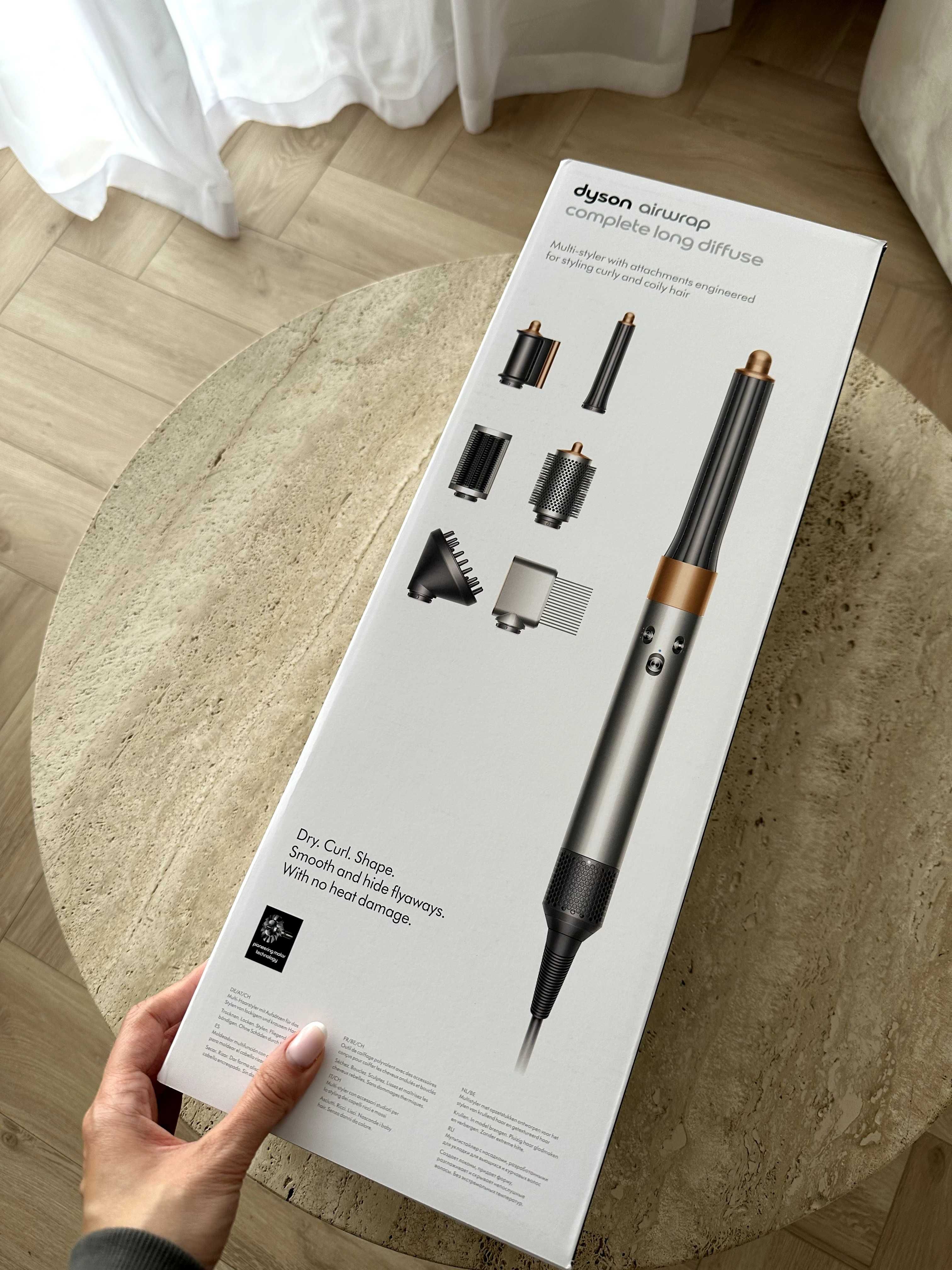 NOWY Dyson Airwrap Complete Long Diffuse Nikiel/Miedź