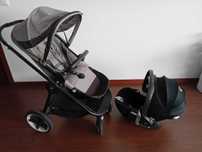 Babycoque e carrinho de passeio cybex