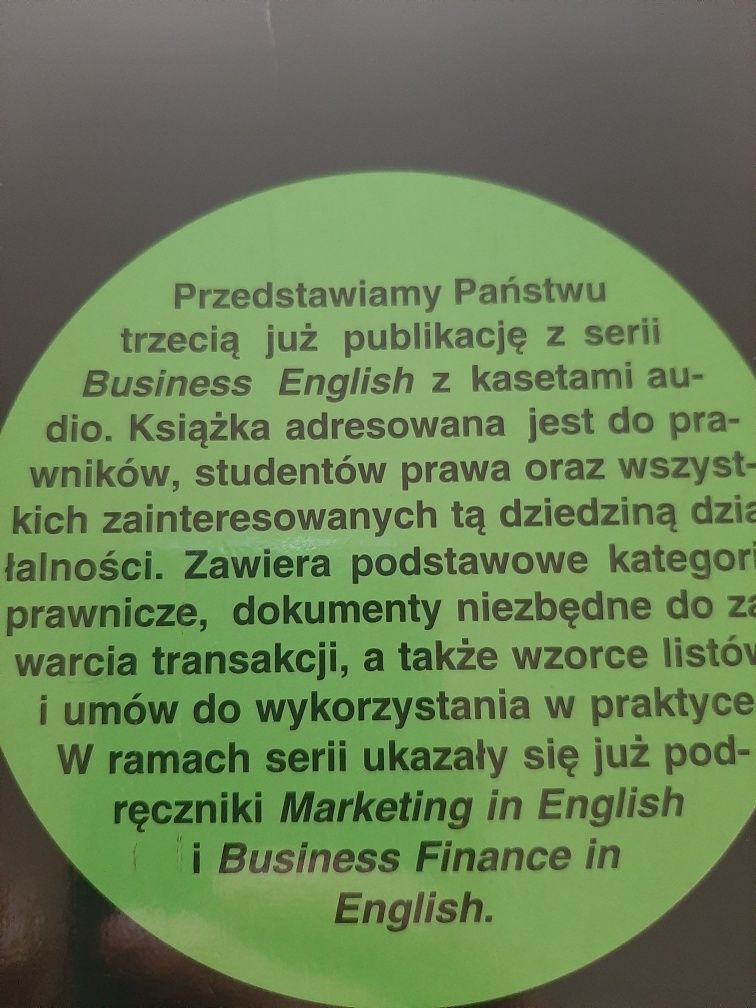 Legal business english Mojika Neymann Tom Ruhan