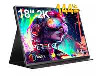 Портативний монітор UPERFECT 18″ 2K 144Hz IPS HDR (Type-C/HDMI)