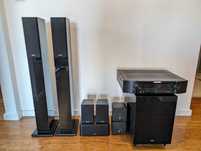 Głośniki 5.1 Tannoy HTS 201 + 2.0 e-audio B406A
