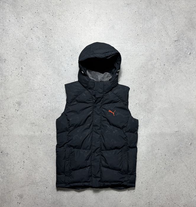 Puma Пуховая Жилетка Жилет Оригинал Идеал Размер M-L