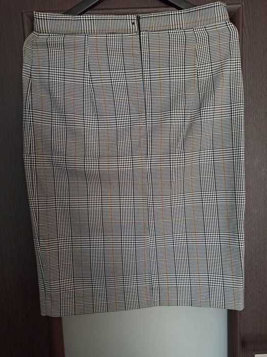 spódnica w kratę