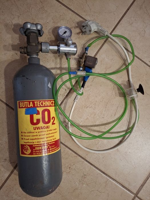Butla Co2 do akwarium