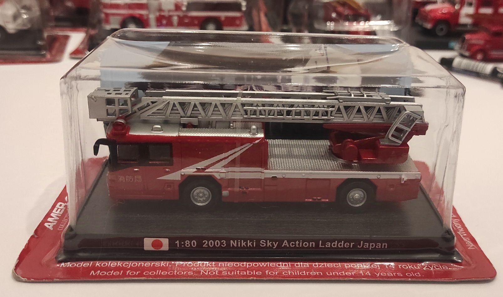 Model w skali 1:80 Nikki Sky Action Ladder Japan 2003 (M19)