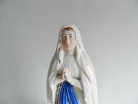 porcelanowa figura Matka Boska Lourdes do kapliczki Galicja ok.1900