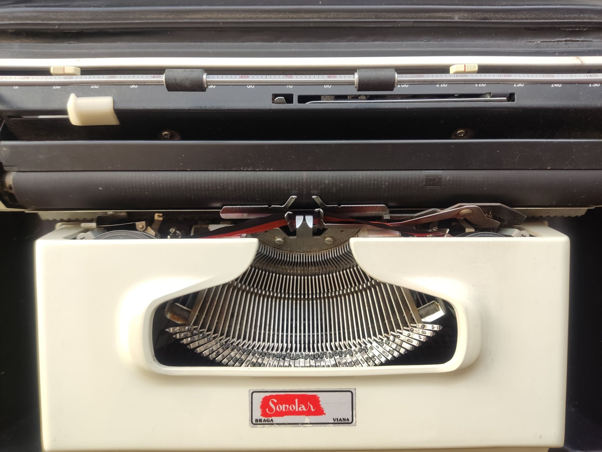 Máquina de escrever Brother Deluxe 1613 com mala transporte original