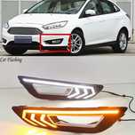 ДХО Форд Фокус туманки LED для Ford Focus 3 2015- Рамки туманок