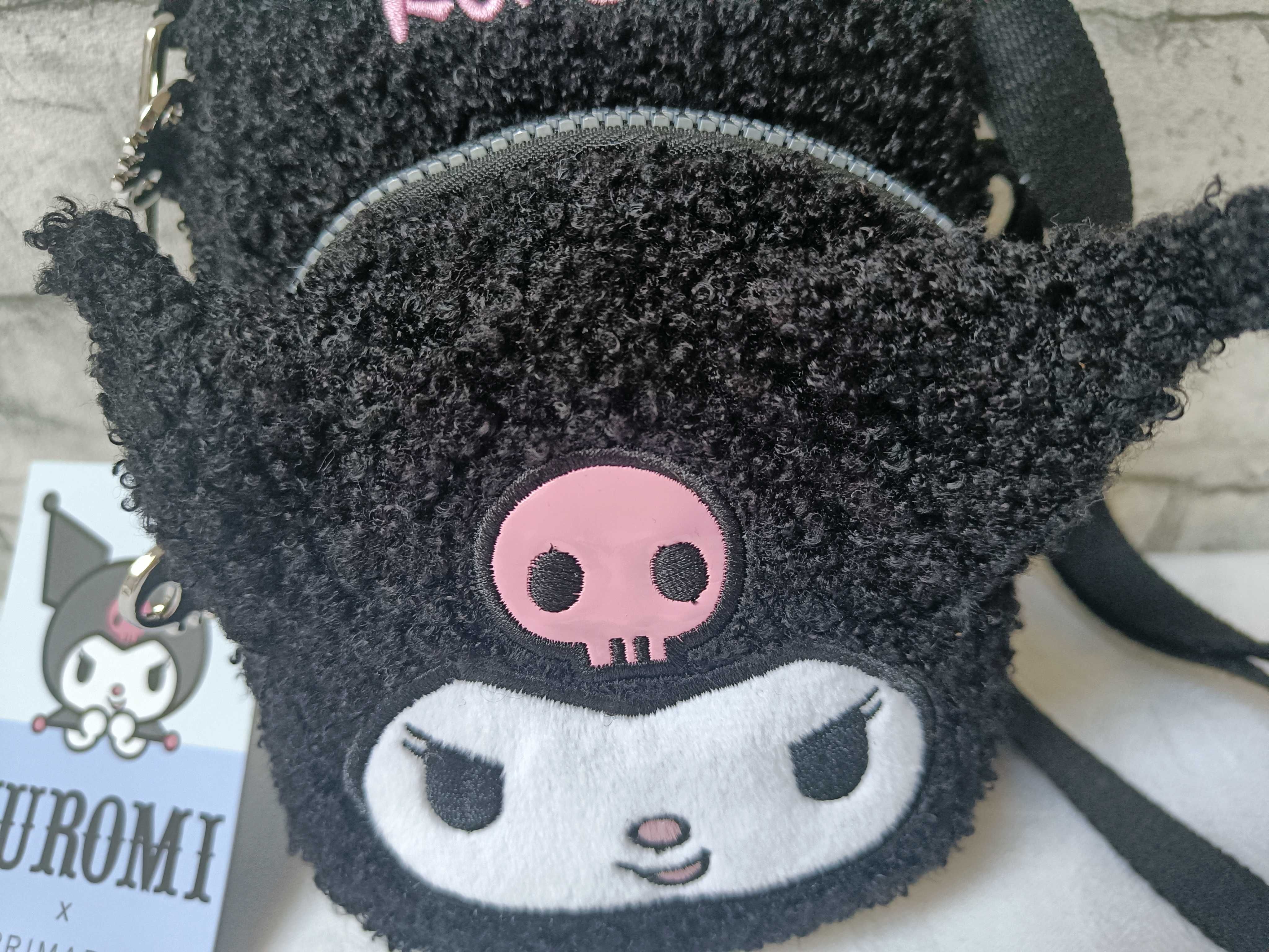 Torebka Kuromi na telefon i portfel, nowa z Primarku