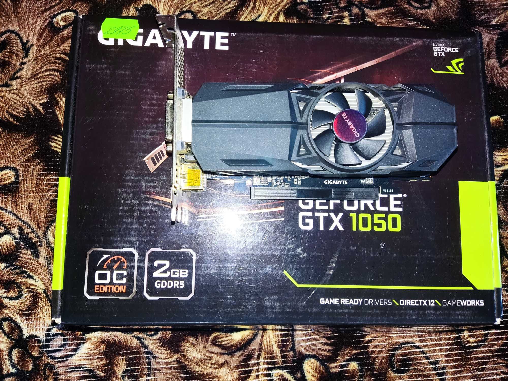 Продам видеокарту GTX1050 2Gb ОС