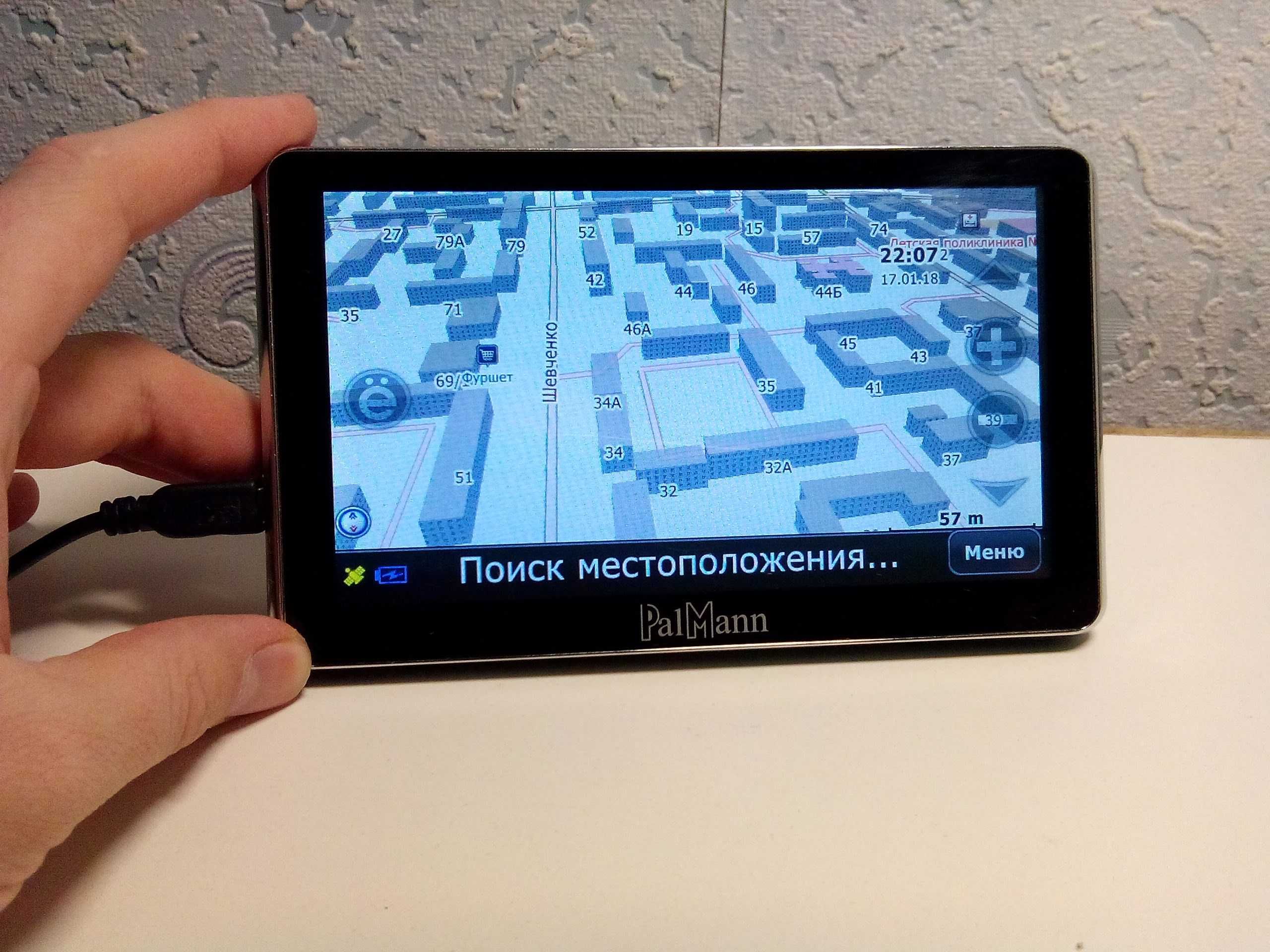 TIR Грузовой GPS навигатор для фуры +ADR карты Украины, Европы 2024