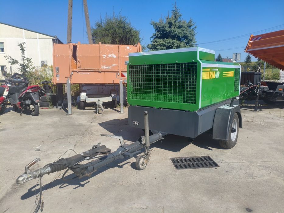 Irmer-Elze 11m3, 14 bar kompresor śrubowy zarejestrowany