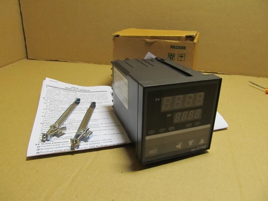 PID ПИД контроллер REX-C700 регулятор температуры, термостат