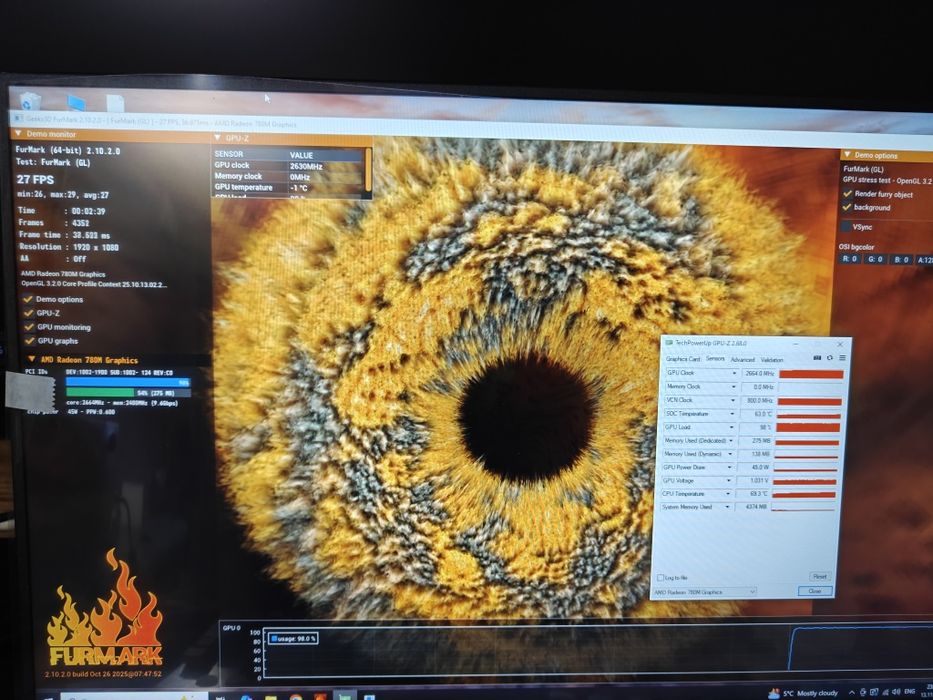 MiniPC Genmachine R7 8840U SSD 512Gb DDR5 32gb