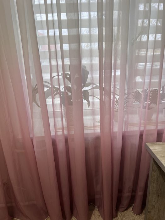 Тюль омбре шифон креп льон