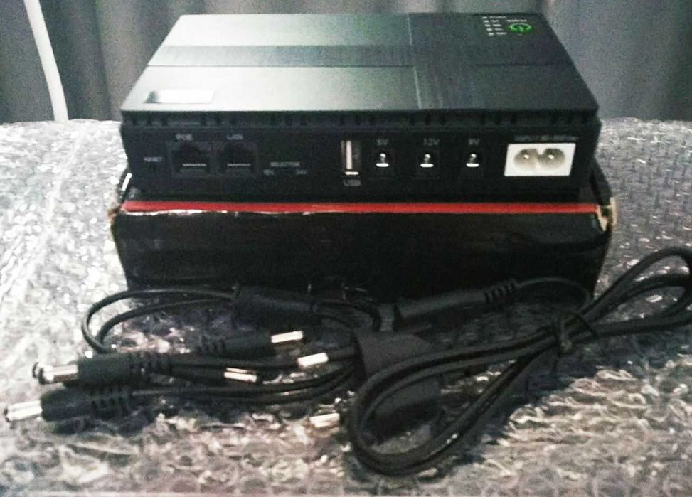 Powerbank для роутера, Pon терміналу, ДБЖ, міні упс, USB DC.